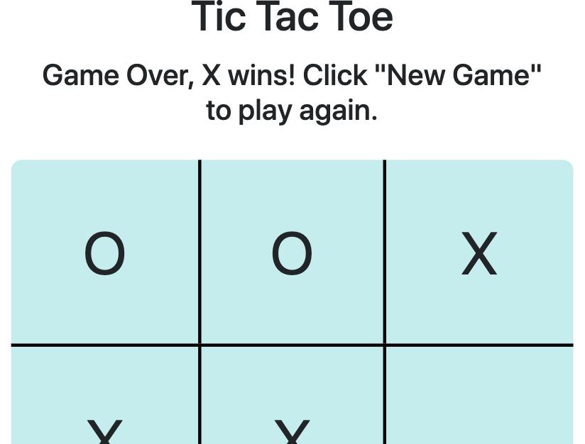 tic tac toe